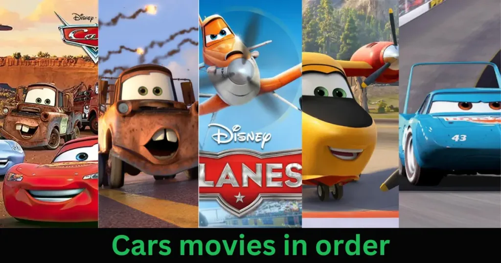 cars movies in order