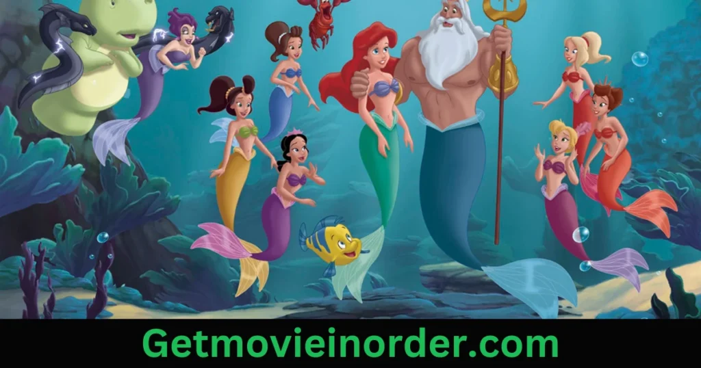 all little mermaid movies in order